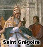 ( Image de saint Grégoire le Grand)